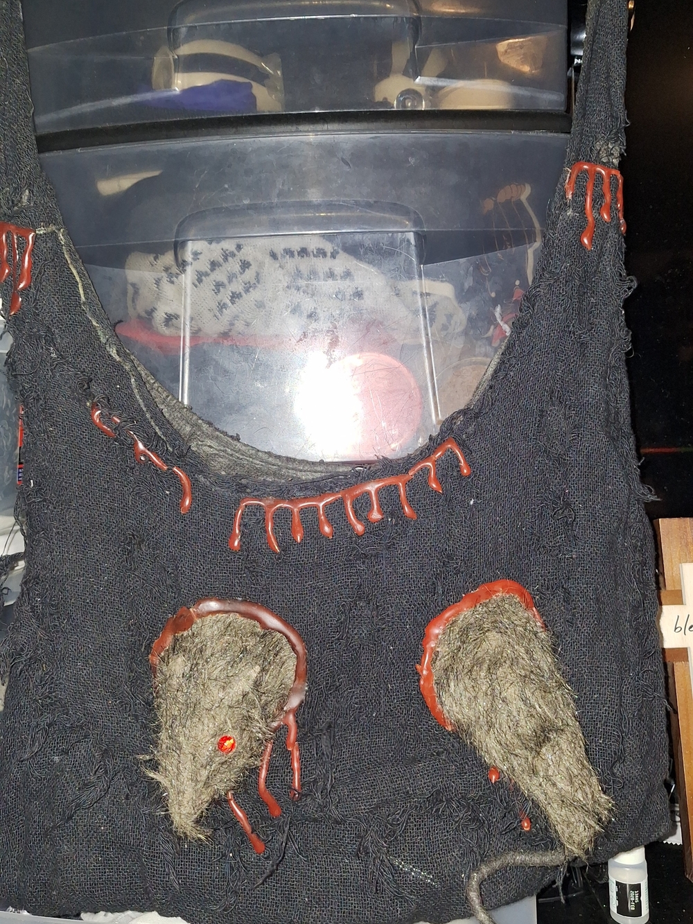Black Rat Horror Purse